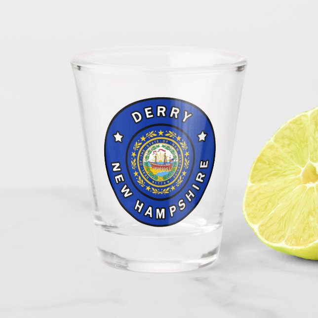 Verre A Shot Derry New Hampshire (Devant)