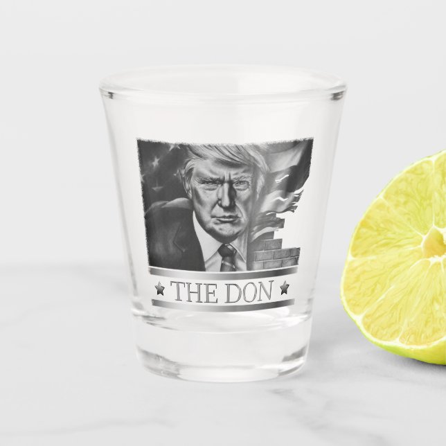Verre A Shot Dessin Don Pencil (Devant)