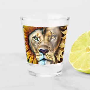 Verre A Shot Deux facettes du triptyque de l'amour