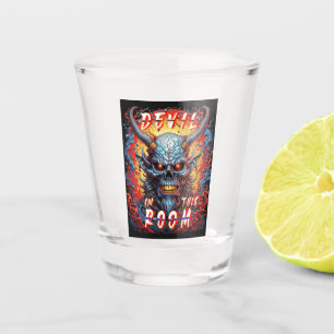 Verre A Shot Diable dans cette salle