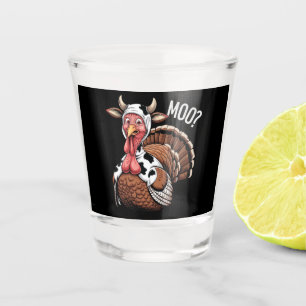 Verre A Shot Dinde Meugle Drôle Action de Grâce