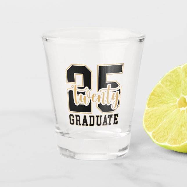 Verre A Shot Diplômé 2025 (Devant)
