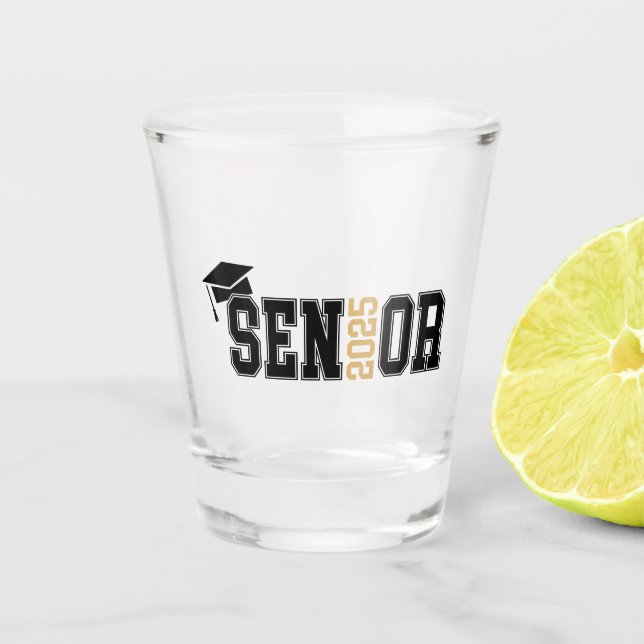 Verre A Shot Diplômé supérieur 2025 (Devant)