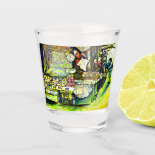 Verre A Shot Dit pour impliquer toute l'idée