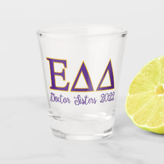 Verre A Shot Docteur Sisters EDD 2022