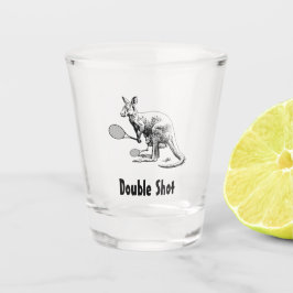Verre A Shot Double Shot Kangaroo Tennis