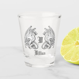 Verre A Shot Dragons à ailes personnalisés