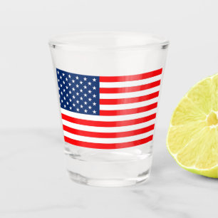Verre A Shot Drapeau américain