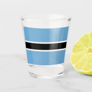 Verre A Shot Drapeau botswanais (Botswana)