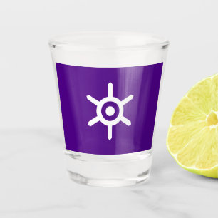 Verre A Shot Drapeau de Tokyo (capitale japonaise)