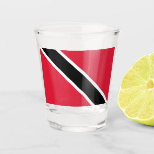 Verre A Shot Drapeau de Trinité-et-Tobago