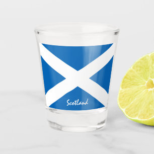 Verre A Shot Drapeau écossais et patriote écossais / sports