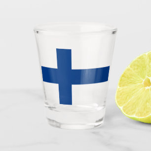Verre A Shot Drapeau finlandais (Finlande)
