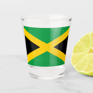 Verre A Shot Drapeau jamaïcain