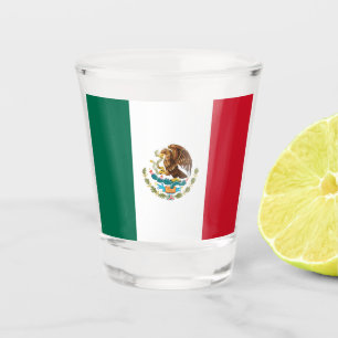 Verre A Shot Drapeau mexicain Patriotique mexicain
