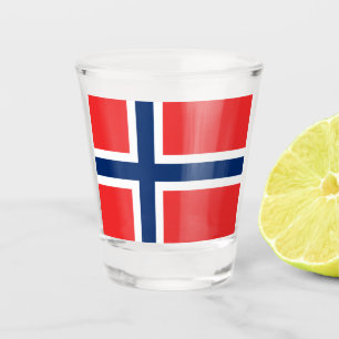 Verre A Shot Drapeau norvégien (Norvège)