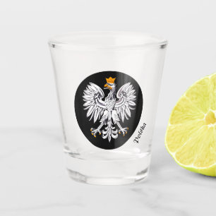 Verre A Shot Drapeau polonais & Pologne, Fête de l'aigle, patr