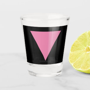 Verre A Shot Drapeau triangle rose de SlipperyJoe's symbole ros