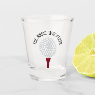 Verre A Shot Drôle Le Birdie Whisperer Golf Ball Tee