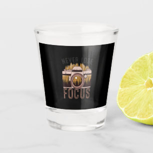Verre A Shot Drôle Photographe Ne Perdez Jamais Focus Photogra