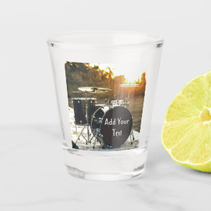 Verre A Shot Drum Kit Drummer Rock Personnaliser la Personnalis