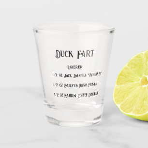 Verre A Shot Duck Fart Nouveauté