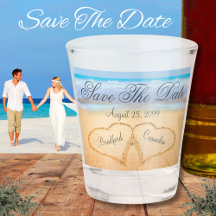 Dusty Blue Coastal Beach Wedding Enregistrer La Da