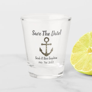Verre A Shot Économies nautiques de mariage d'étincelle la da