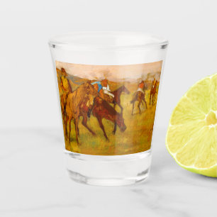 Verre A Shot Edgar Degas avant la course