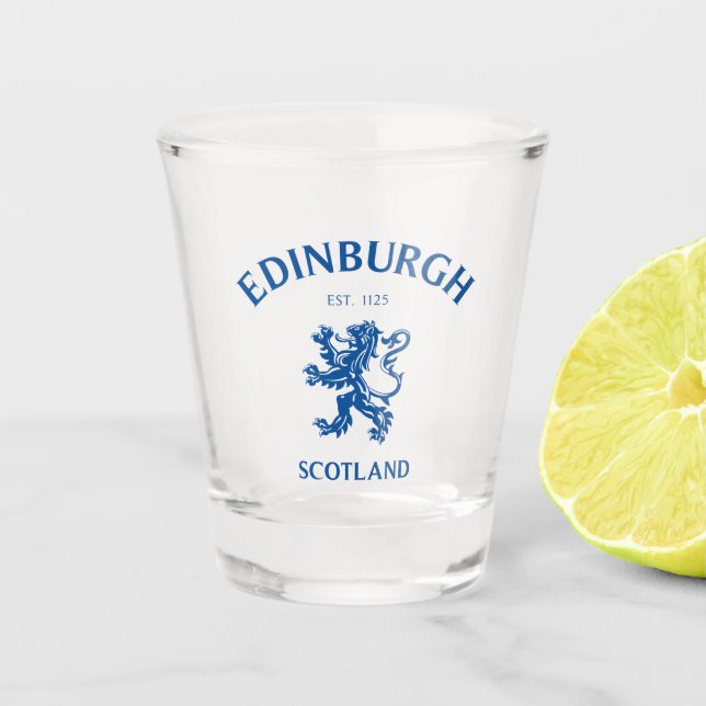 Verre A Shot EDIMBOURG Écosse (Devant)