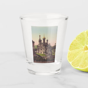 Verre A Shot Église orthodoxe russe à Moscou