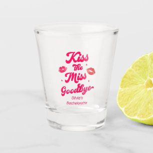 Verre A Shot Embrasse la Miss au revoir EVJF