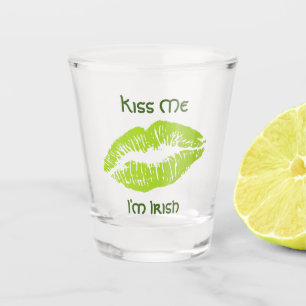 Verre A Shot Embrasse-moi Je suis irlandais
