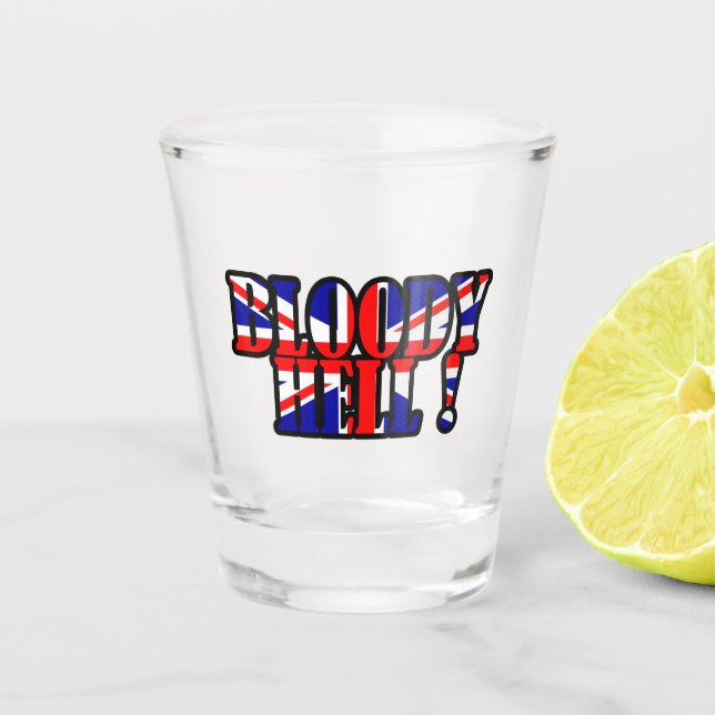 Verre A Shot Enfer sanglant (Devant)