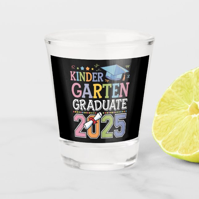 Verre A Shot Enseignement de fin d'études 2025 (Devant)