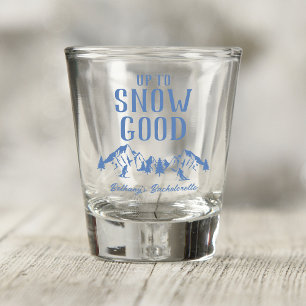 Verre A Shot Enterrement de vie de jeune fille drôle au ski