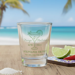 Verre A Shot Enterrement de vie de jeune fille Margs et Mariage