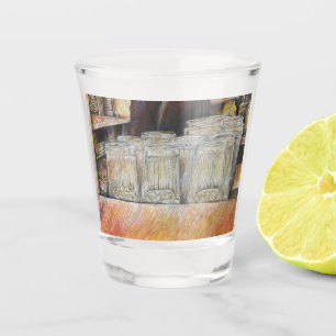 Verre A Shot Équivalent lumineux des émotions passionnées