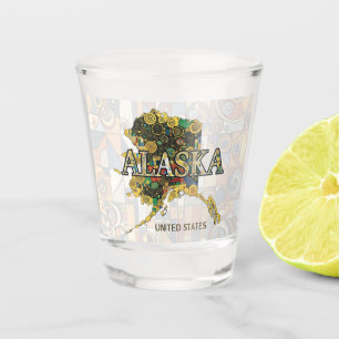 Verre A Shot États-Unis - Alaska