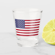 États-Unis Drapeau Tiré