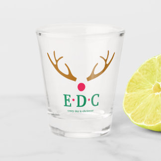 Verre A Shot Every Day is Christmas Shot Glass
