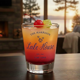 Verre A Shot Family Lake House Coastal Custom Decor