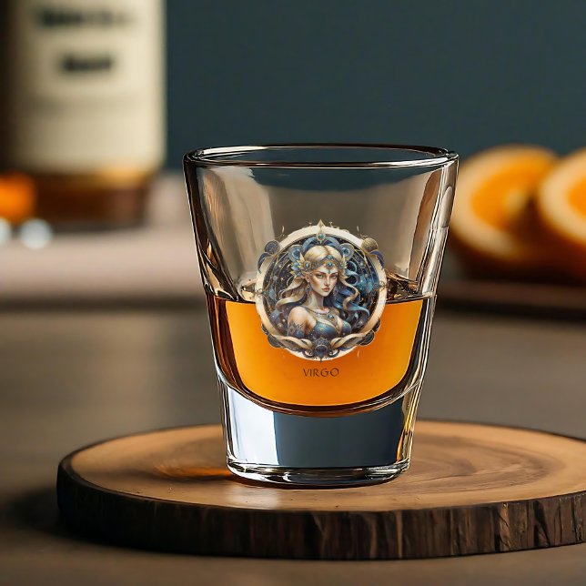 Verre A Shot Fantaisie du symbole astrologique moderne céleste  (Créateur téléchargé)