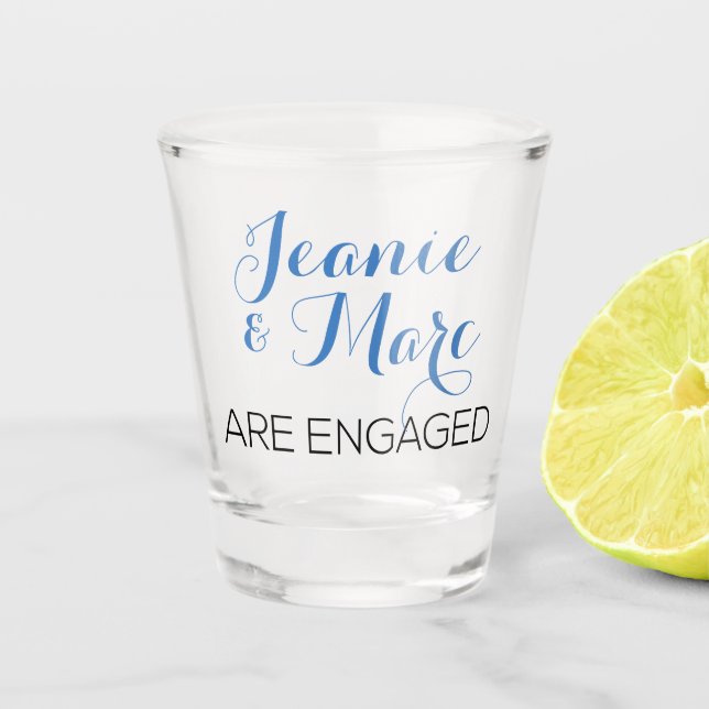 Verre A Shot Favori de la partie d'engagement (Devant)