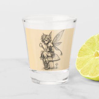 Verre A Shot Fée du café