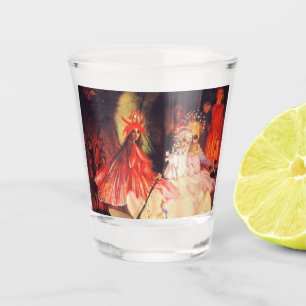 Verre A Shot Fées d'été