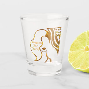 VERRE A SHOT FEMMES POUR TRUMP