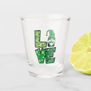 Verre A Shot Festive Love Gnome