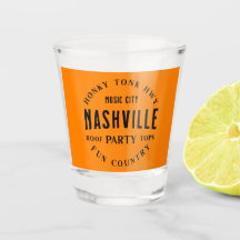 Fête à Nashville Pays Western Orange