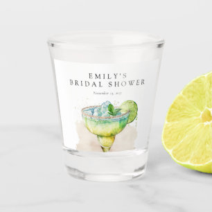 Verre A Shot Fête de mariage aquarelle Fiesta